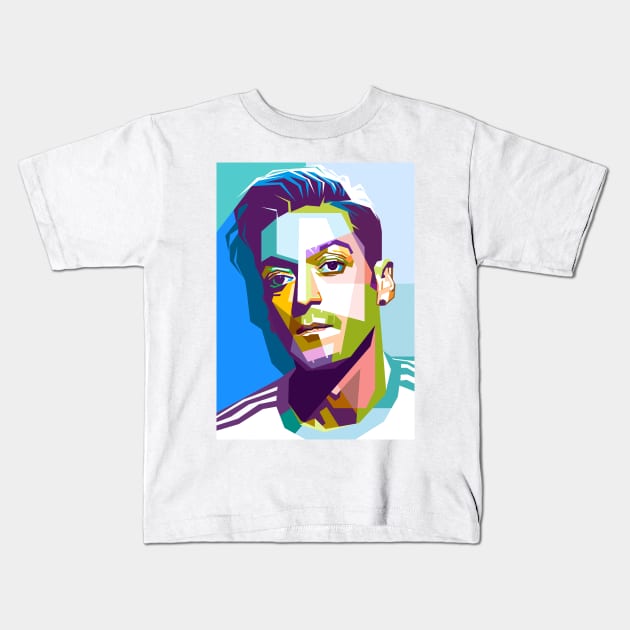 Mesut Ozil Kids T-Shirt by lots of artWork